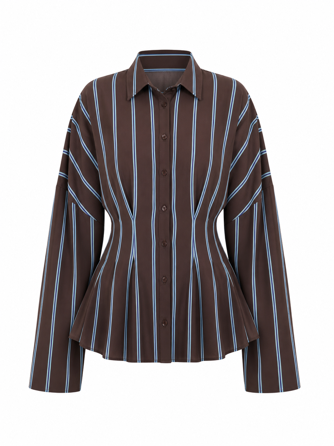 Tailored Stripe Blouse