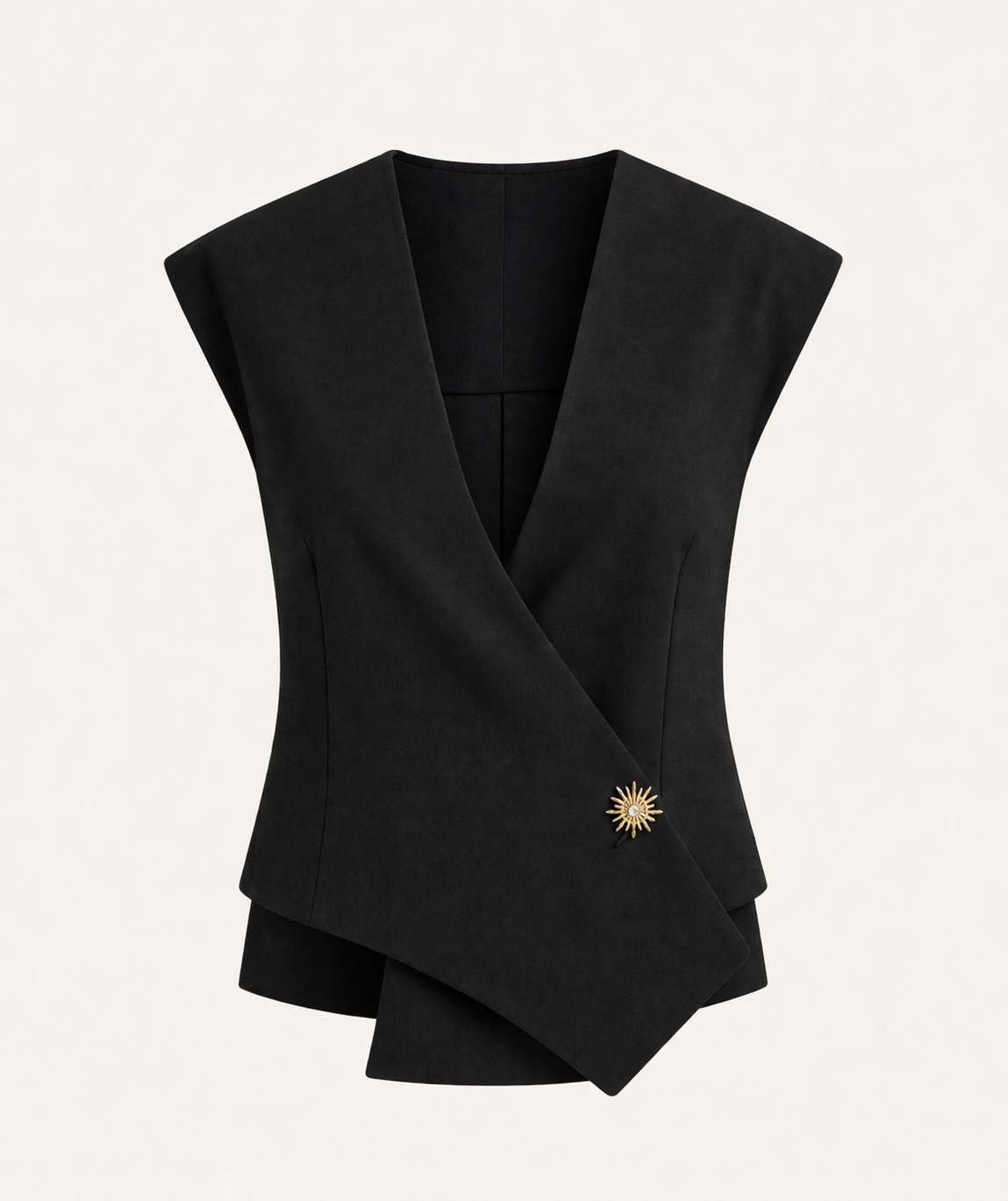 Wrap Vest Blazer