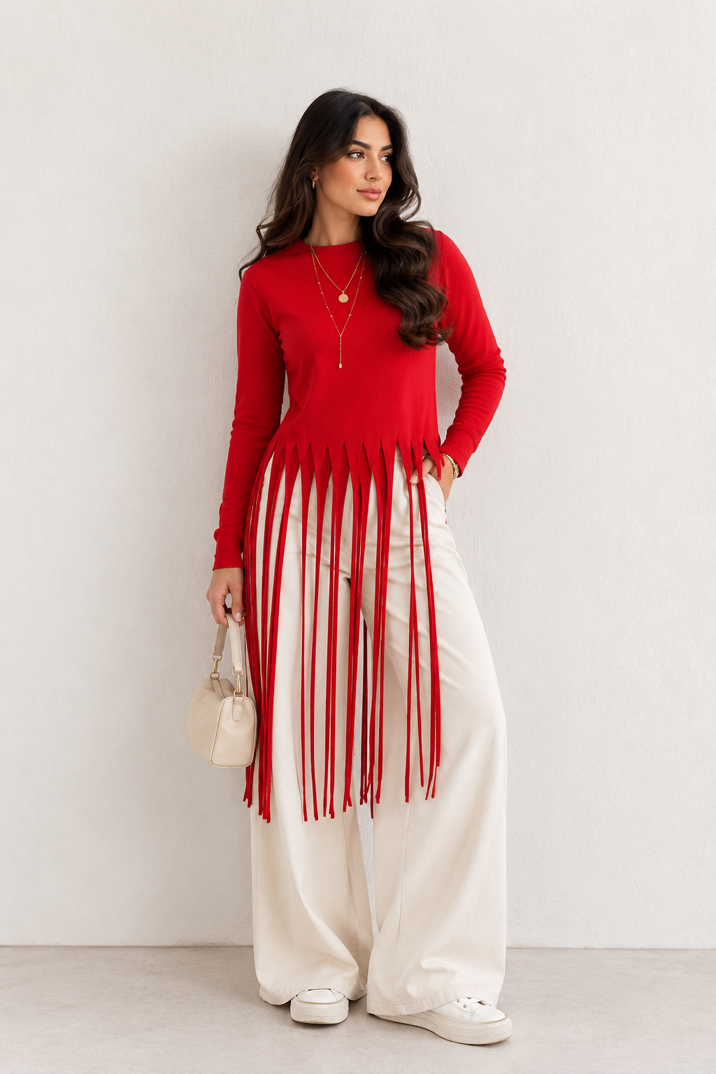 Livia Fringe Top | توب ليفيا بالشراشيب