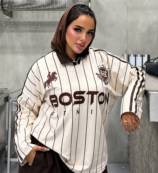 Boston Derby Oversized Tee