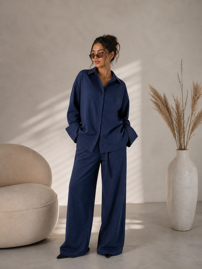 Relaxed Fit Two-Piece Set