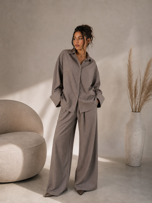 Relaxed Fit Two-Piece Set