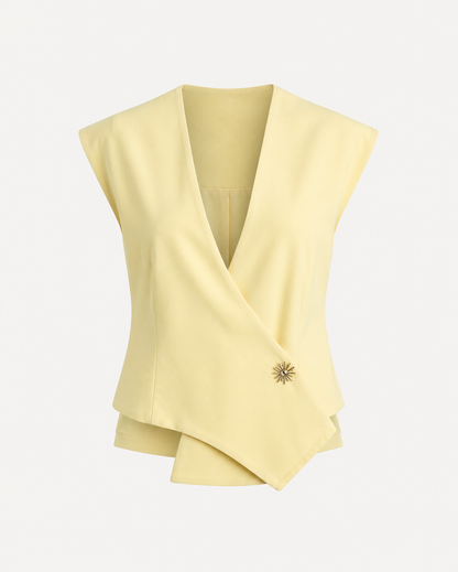 Wrap Vest Blazer