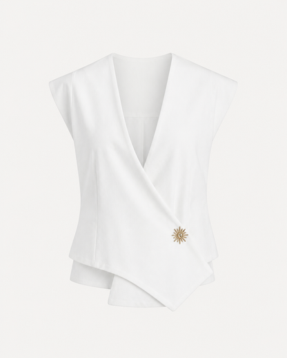 Wrap Vest Blazer