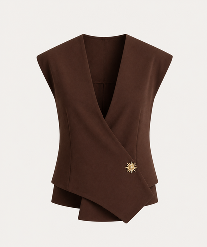 Wrap Vest Blazer