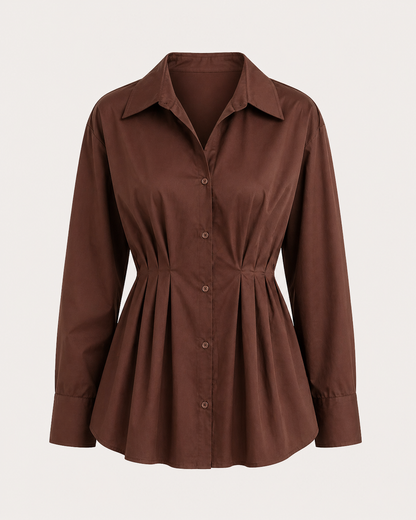 Pleated Waist Blouse
