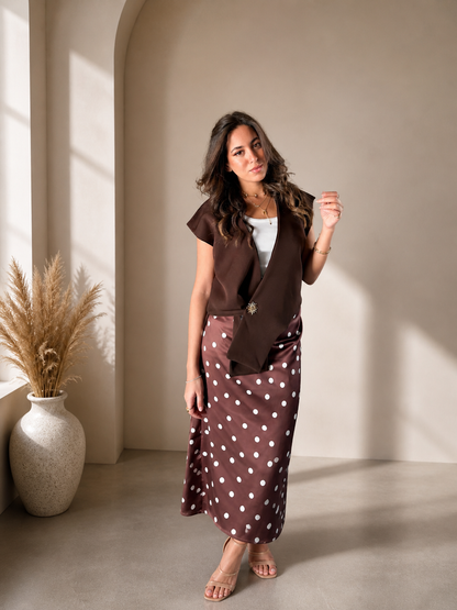 Wrap Vest Blazer