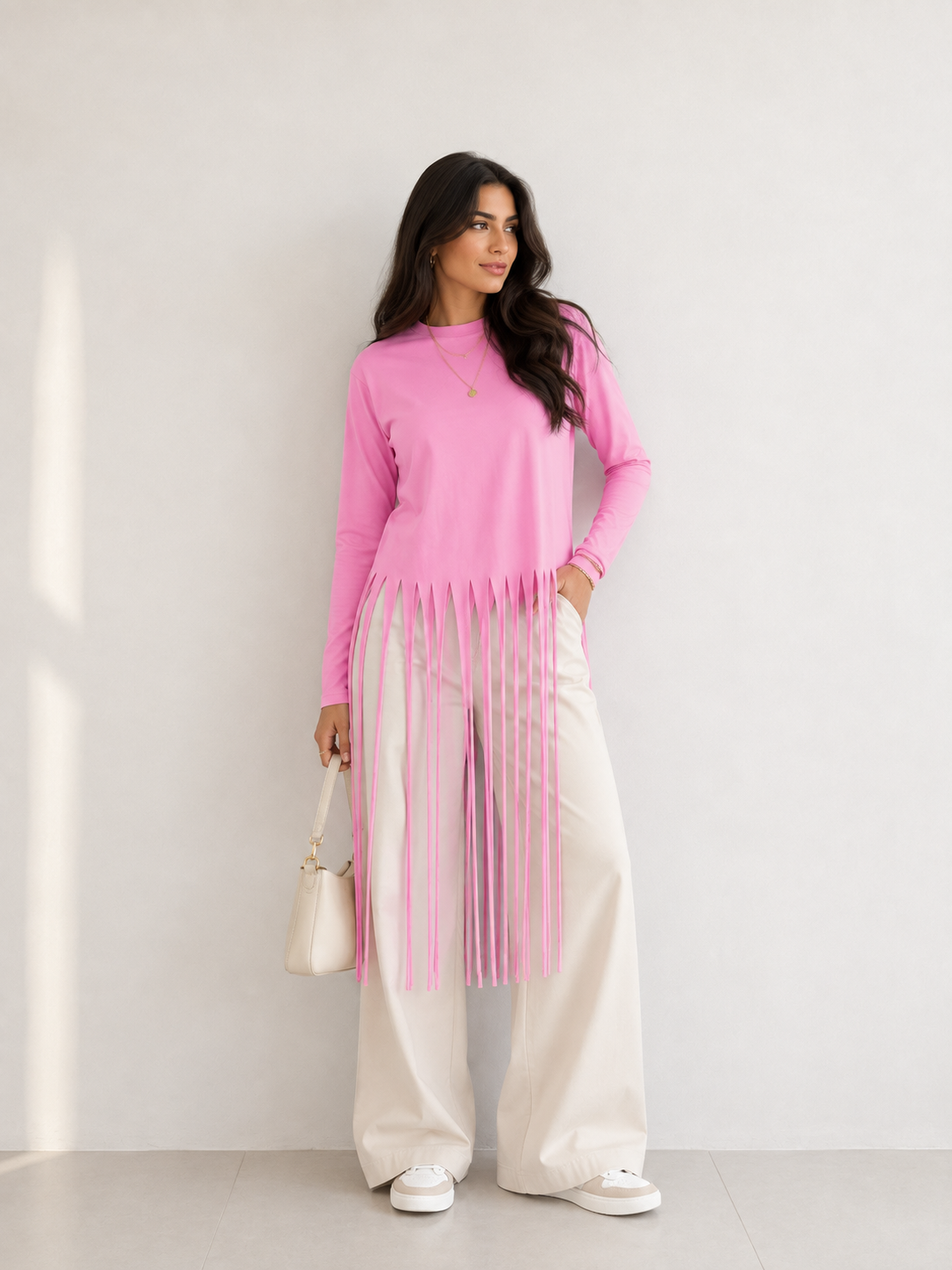 Livia Fringe Top | توب ليفيا بالشراشيب
