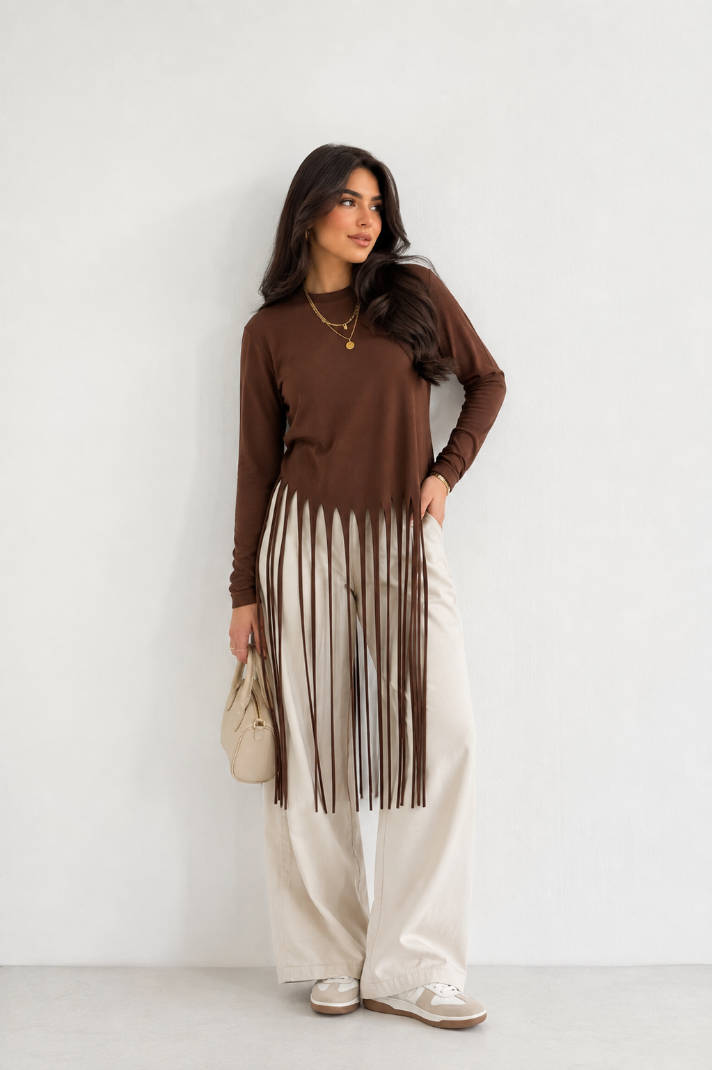 Livia Fringe Top | توب ليفيا بالشراشيب